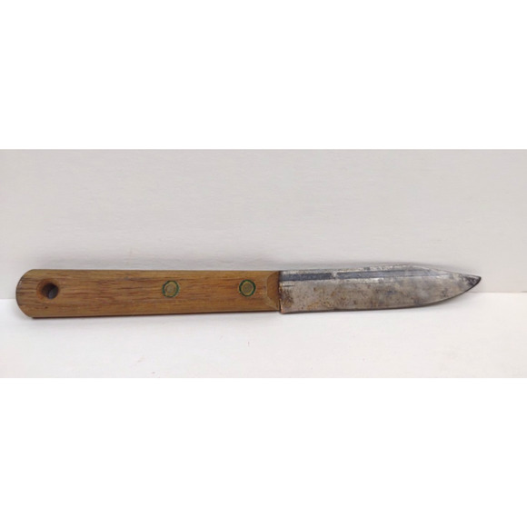 Vintage Regent Cutlery High Carbon Pairing Knife Columbia 7" Long Wood Handle - Picture 5 of 5
